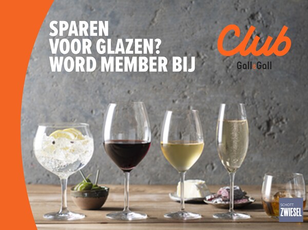 Glazen sparen bij Mijn Gall & Gall